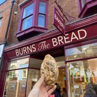Vegan pasty   at Burns The Bread in Glastonbury