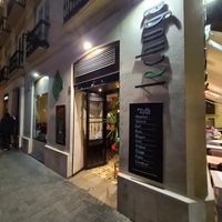 Outside at Lechuga Salad & Tapas in Malaga