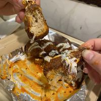 Delicious drumsticks  at Vegan On The Fly in New York City