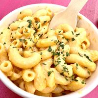 Macaroni and cheese   at Vegan On The Fly in New York City