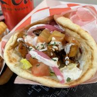 Chicken Gyro  at Vegan On The Fly in New York City
