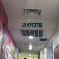 Inside the restaurant   at Vegan On The Fly in New York City