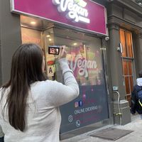 Outside  at Vegan On The Fly in New York City