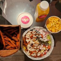 Line up! at Vegan On The Fly in New York City