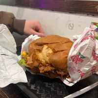 On The Fly Burger  at Vegan On The Fly in New York City