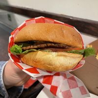 Burger  at Vegan On The Fly in New York City