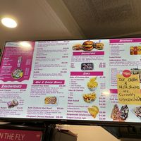 Menu  at Vegan On The Fly in New York City