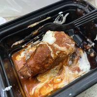 Buffalo Wings - so real with a plant stalk “bone” thats hard to chew but can be chewed on and eaten  at Vegan On The Fly in New York City