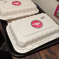 Dinner at Vegan On The Fly in New York City