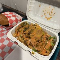 Chopped cheese   at Vegan On The Fly in New York City