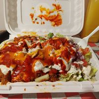 Platter at Vegan On The Fly in New York City