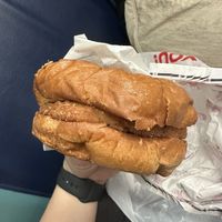 NcFila sandwich  at Vegan On The Fly in New York City