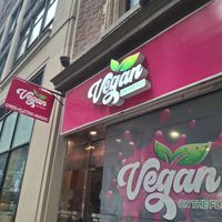  at Vegan On The Fly in New York City