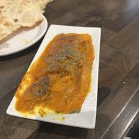 Butternut squash and naan  at Afghan Kitchen in Salt Lake City