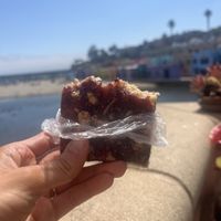 Raspberry bar  at Mr. Toots Coffeehouse in Capitola