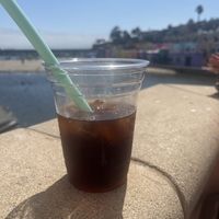 Cold breww  at Mr. Toots Coffeehouse in Capitola