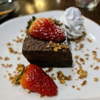 Cheesecake at Funghi E Tartufo in Melbourne