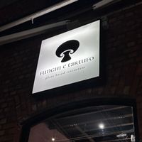 Sign at Funghi E Tartufo in Melbourne