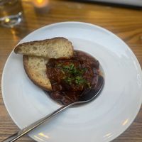 Pane e caponata - delicious!  at Funghi E Tartufo in Melbourne