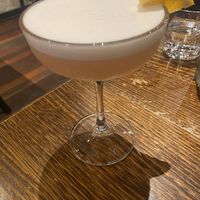 Vegan whiskey sour  at Funghi E Tartufo in Melbourne