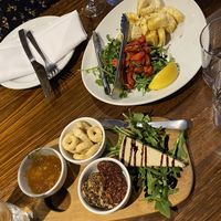 An insane dinner on Saturday night. Squid was a solid 10/10! Lasagna was INCREDIBLE. Thank you amazing staff for recommendations and service. Great night ❤️  at Funghi E Tartufo in Melbourne