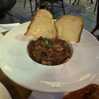 Eggplant starter   at Funghi E Tartufo in Melbourne