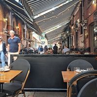 Terrace seats at Funghi E Tartufo in Melbourne