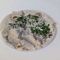 Mushroom Pasta at Funghi E Tartufo in Melbourne
