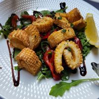 Calamari at Funghi E Tartufo in Melbourne