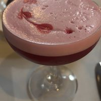 Clover club mocktail   at Funghi E Tartufo in Melbourne