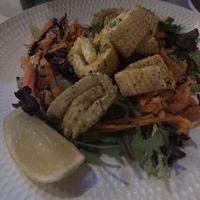 Calamari (starter)  at Funghi E Tartufo in Melbourne