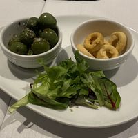 Olive antipasti- very small serving for the price 😬  at Funghi E Tartufo in Melbourne