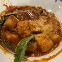 Gnocchi Sorrentina $32- this was quite average. Green Man’s Arms does way better gnocchi that are more pillowy with a more interesting sauce.  at Funghi E Tartufo in Melbourne