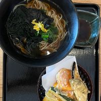 Tempura vegan soba  at Shimbashi in Northcote