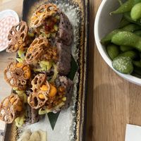 Vegan sushi sooooo good   at Shimbashi in Northcote