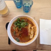 Vegan dragon red at Shimbashi in Northcote