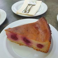 Veganer Käsekuchen at Haus Linden Hotel Restaurant in Prerow