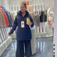 Cute but I needed a larger size!  at Save The Duck in Kowloon