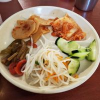 Great variety from the Kim Chi bar at Panda Garden in Lincoln