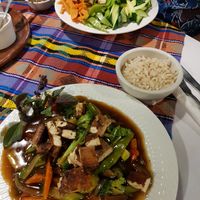 Asian tofu dishes at Las Chinitas in Panajachel