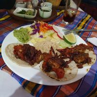 Vegan Tempeh Tacos at Las Chinitas in Panajachel