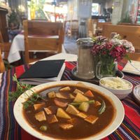 Pepiàn Guatemalan Stew  at Las Chinitas in Panajachel