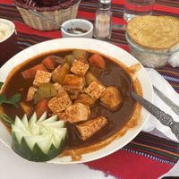Pepián with Tofu  at Las Chinitas in Panajachel