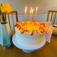 Stunning to look at and stunning to eat!  at Cotswold Vegan Bakery in Cheltenham