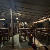 Cozy restaurant   at Cantine Indienne in Palolem