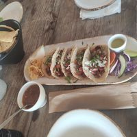 Tacos al pastor (portobello/champiñón) at LA GAVIOTA in Zihuatanejo