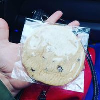 Vegan in house baked chocolate chip cookies at Williamson Street Co-op in Madison