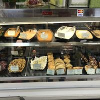 deli case at Foods of the Mediterranean in Reading
