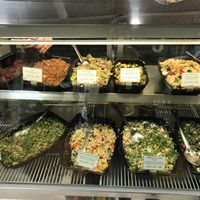 deli case at Foods of the Mediterranean in Reading