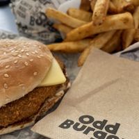 Chicken cordon bleu  at Odd Burger in Hamilton